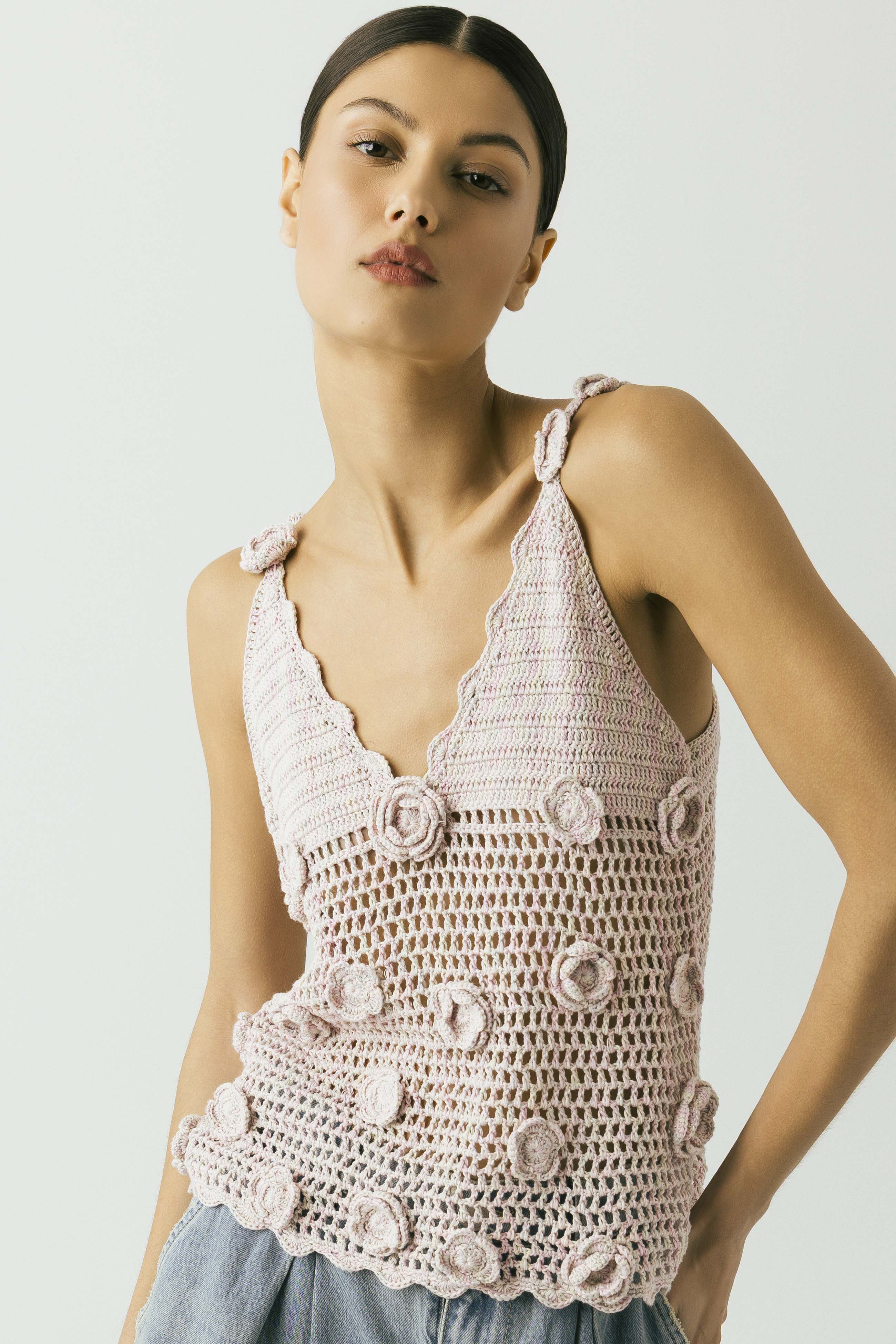 Twinkle Toes Crochet Tank