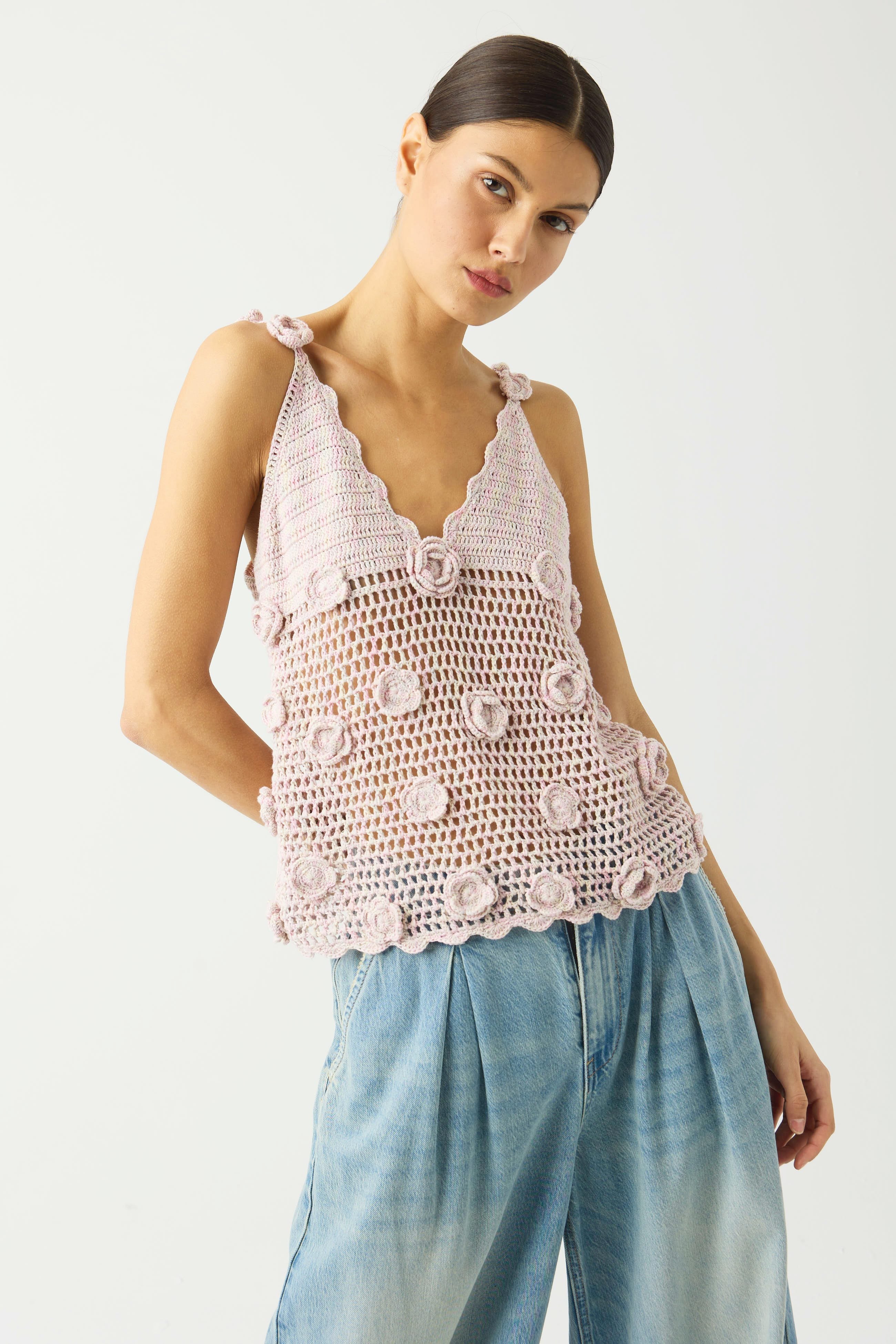 Twinkle Toes Crochet Tank