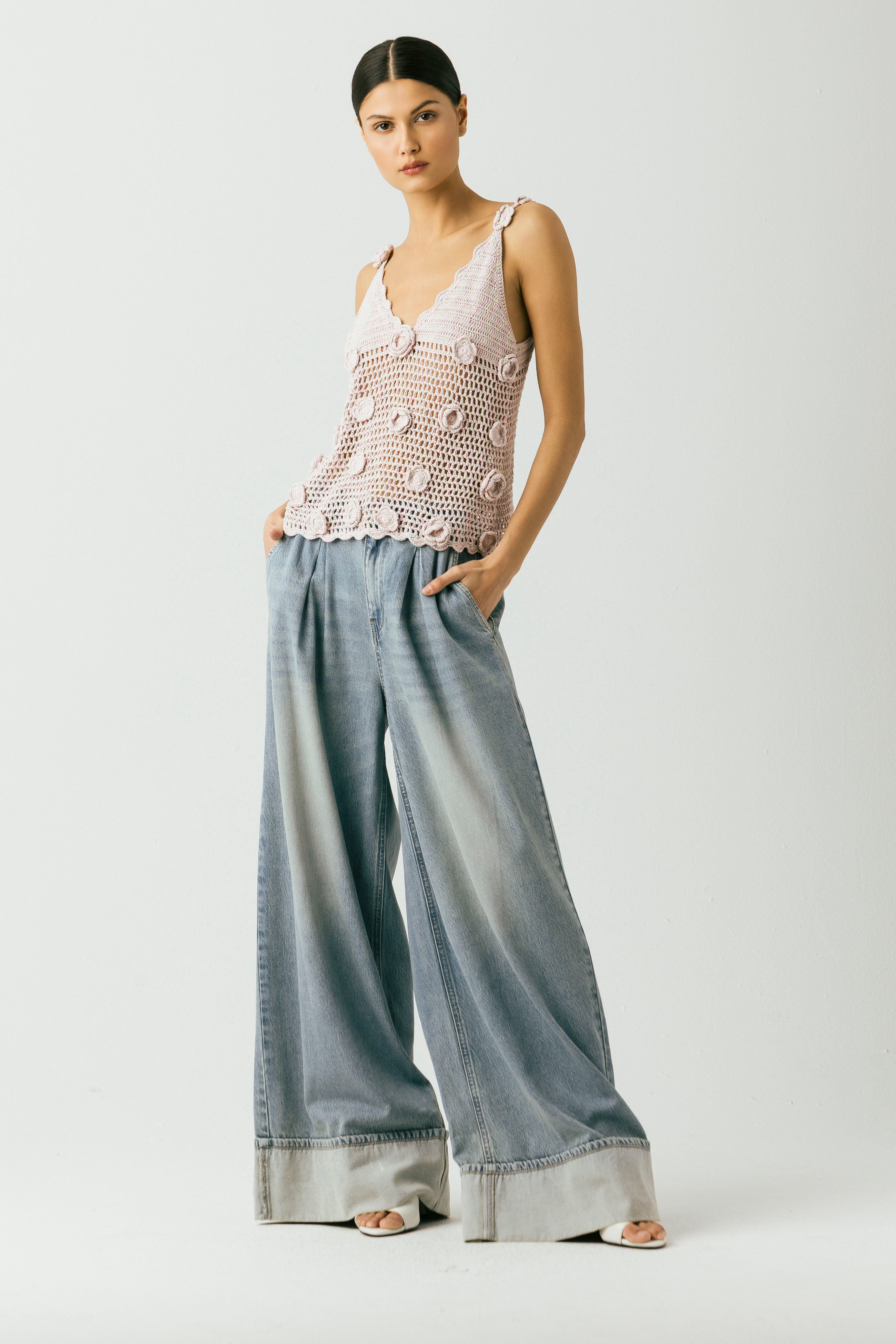 Twinkle Toes Crochet Tank