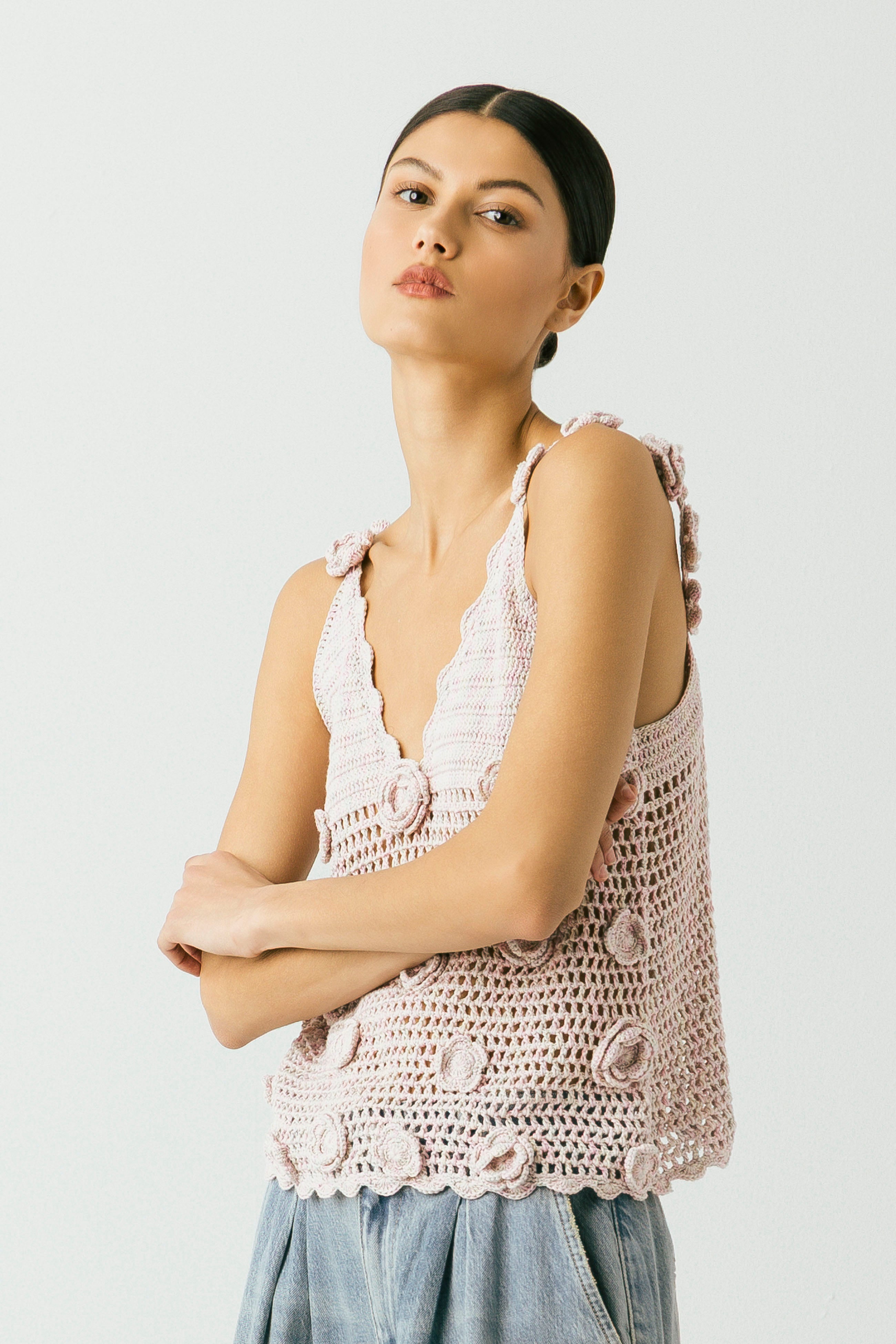 Twinkle Toes Crochet Tank