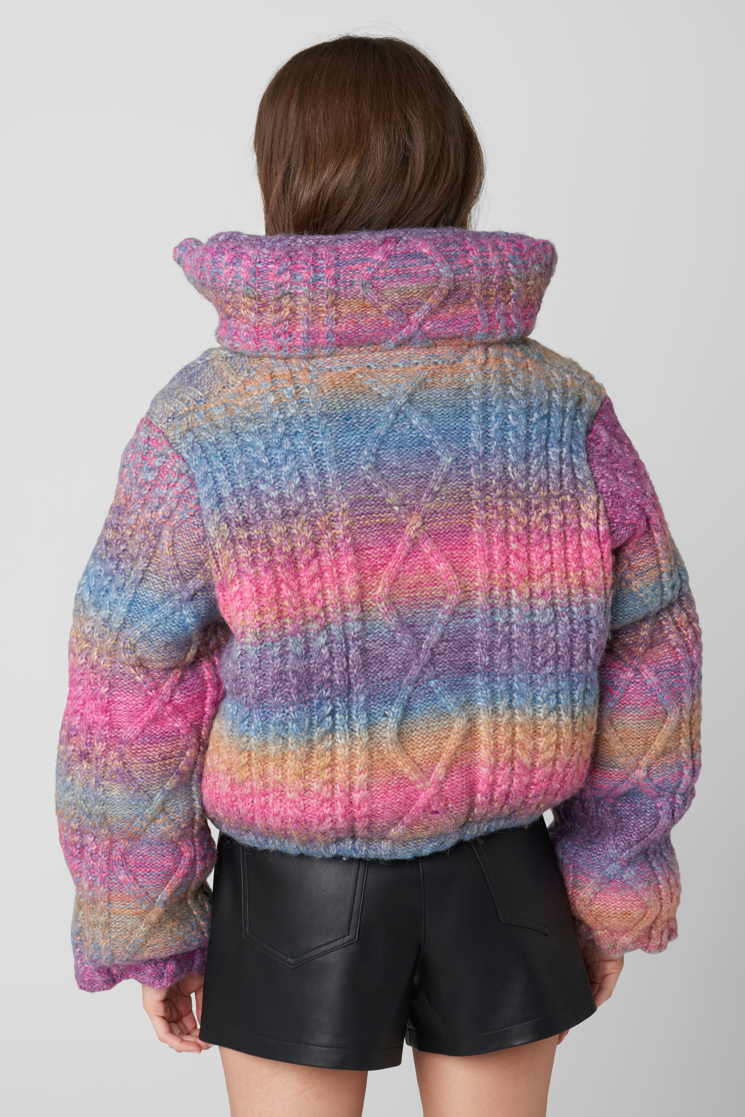 Roll Over Sweater Puffer