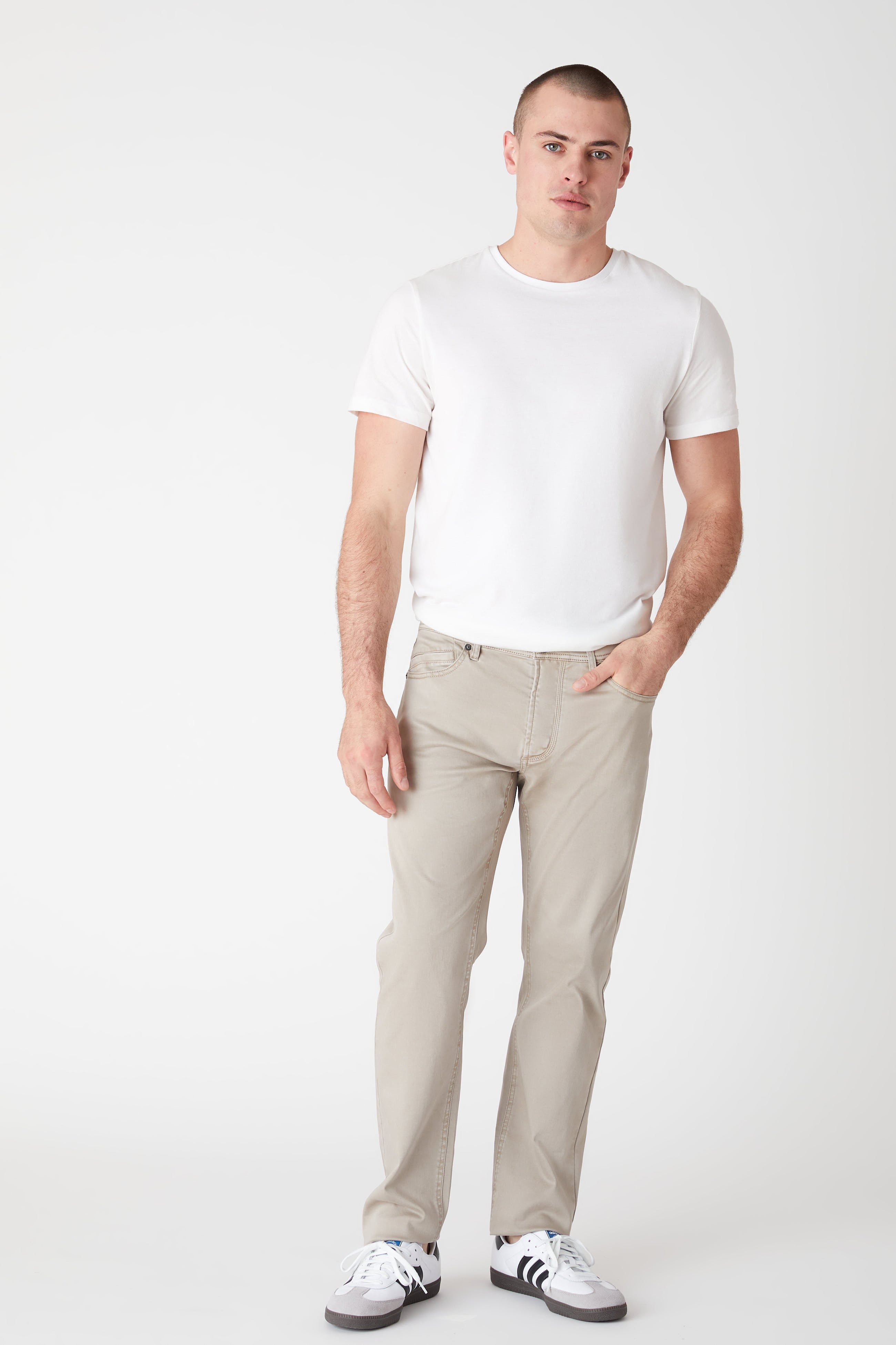 Wooster In Stone Grey Jean