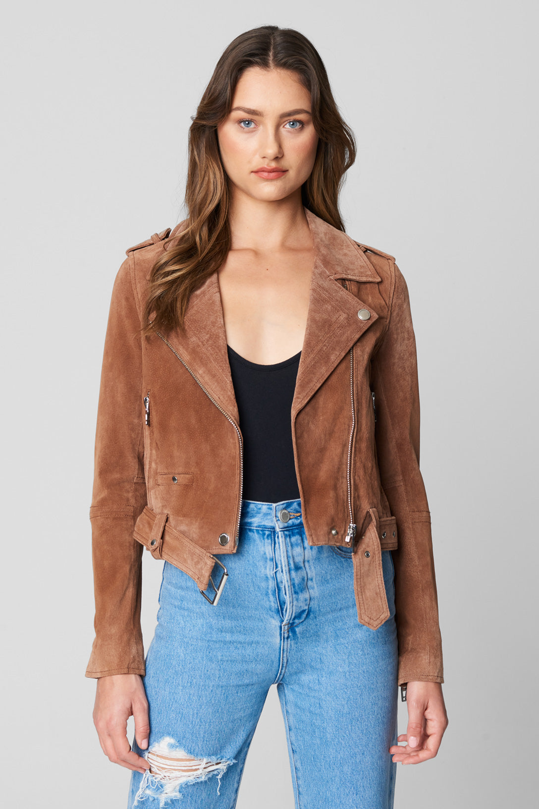 Coffee Bean Moto Jacket