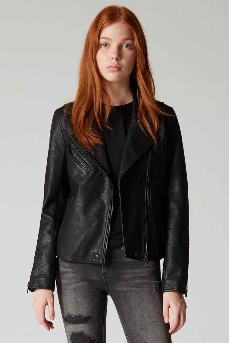 Blank nyc leather deals jacket