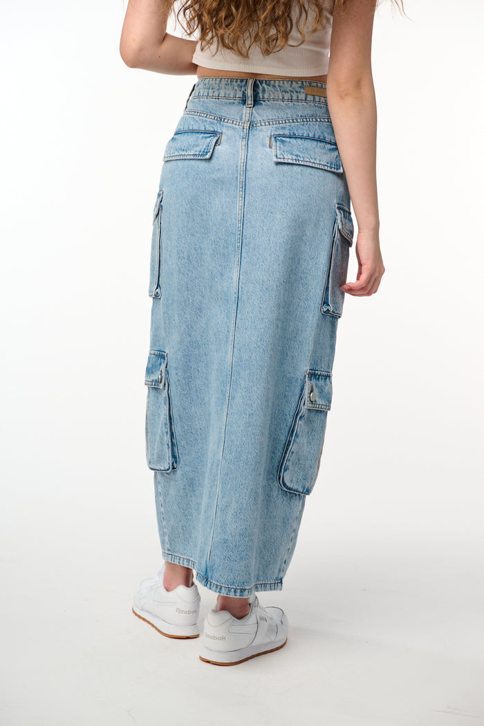 Hundred Pieces Denim Heart Skirt / 6 main image 1