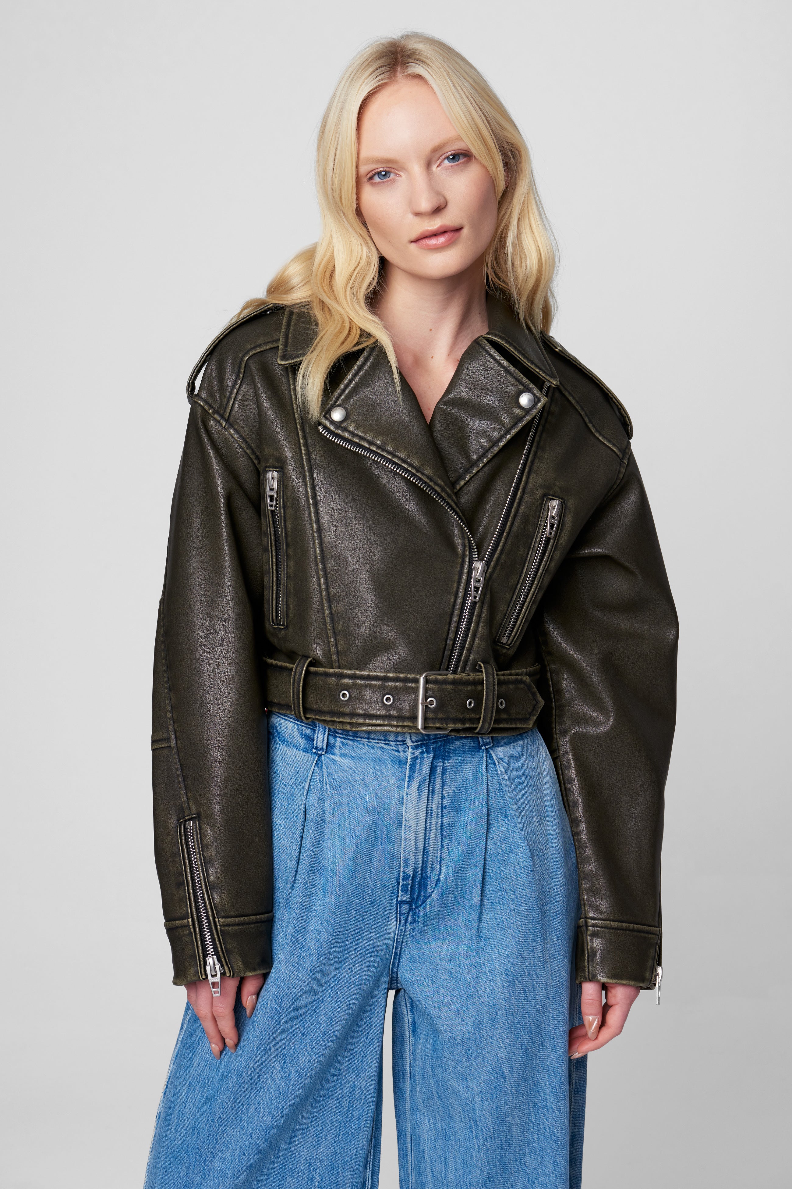 Blank nyc leather jacket hotsell