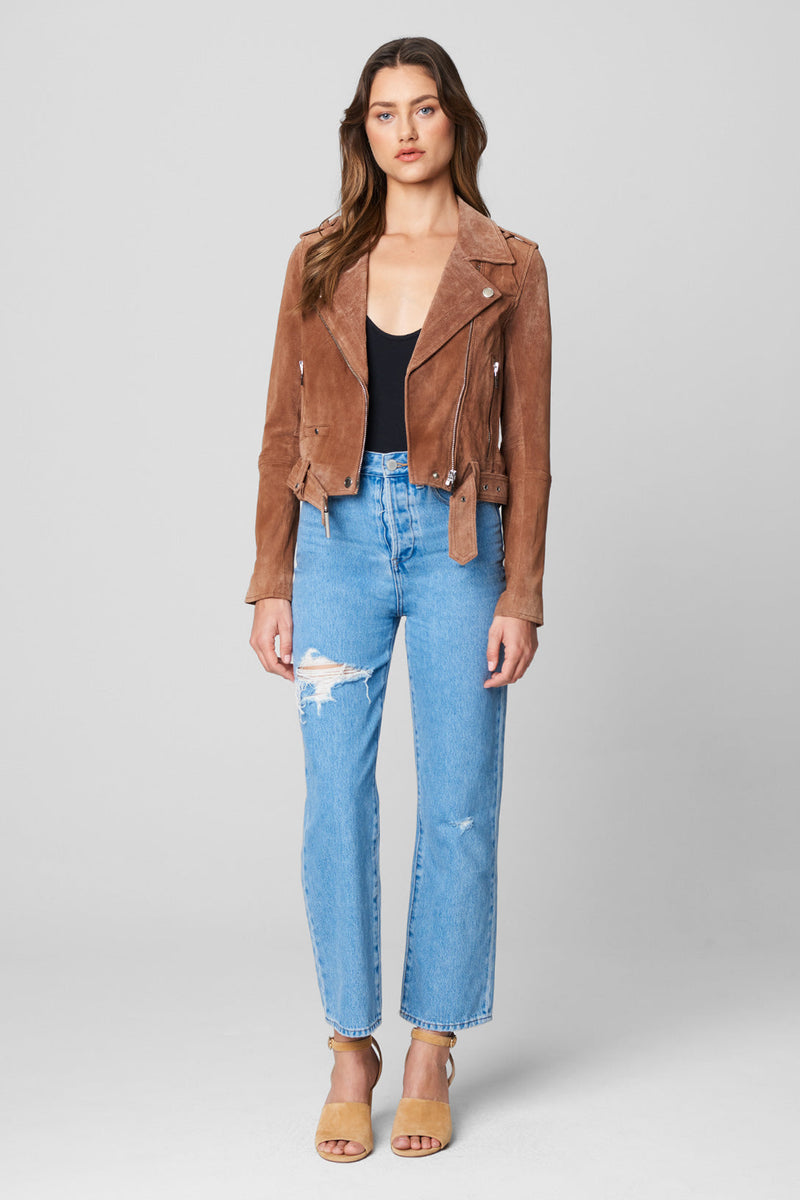 Coffee Bean Moto Jacket