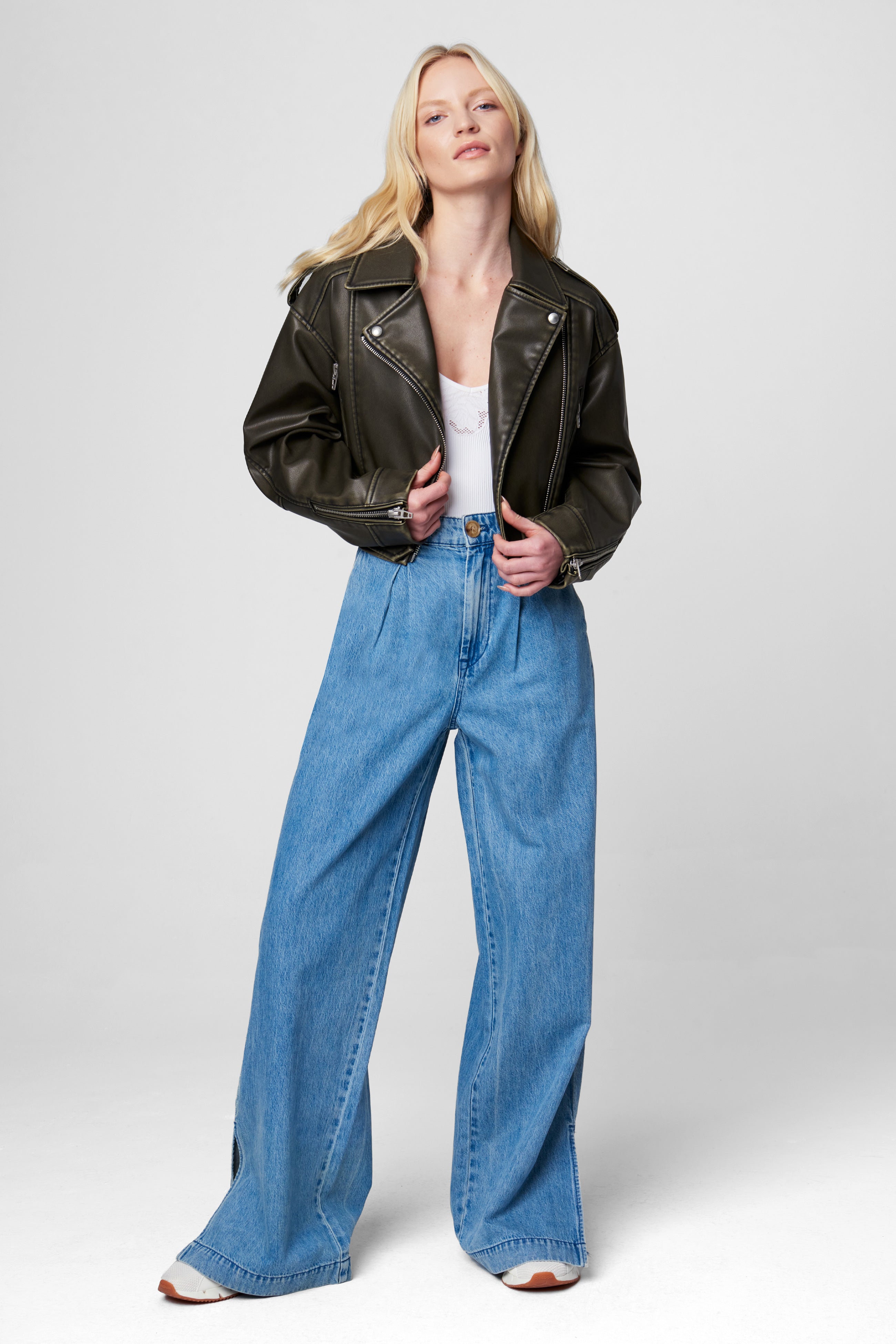 BlankNYC Cropped buy Jacket