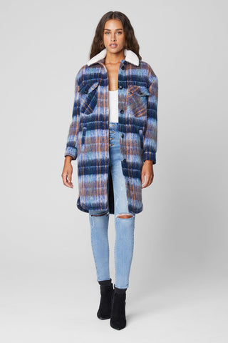 CHECK MATE - THICK WARM NAVY BLUE SHACKET OR CHECKER JACKET – 227 Boutique  LLC